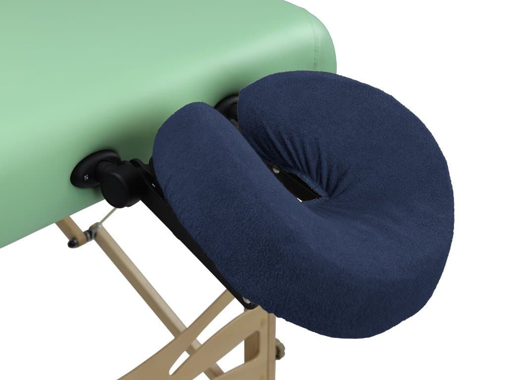 Terry Face Rest Cover dark blue